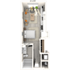 Studio E1 0x1 588 SF